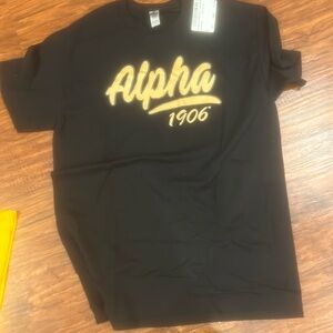 Black Alpha Phi Alpha Tee-Shirt *NEVER WORN*